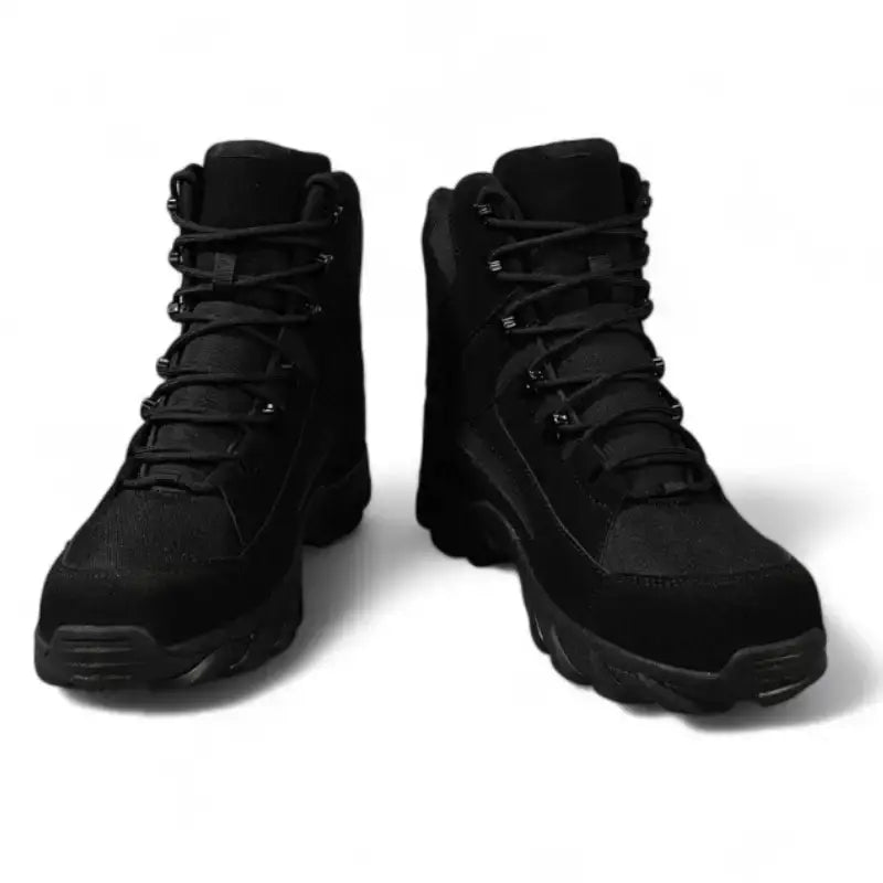 Chaussure homme grand froid à tige haute fourrée