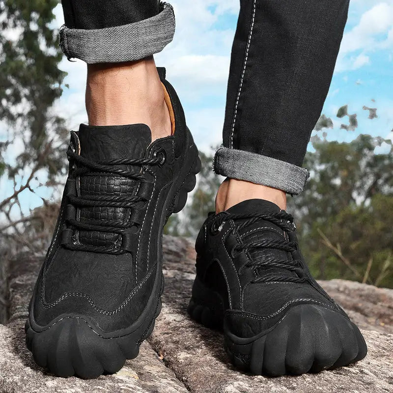 Chaussure homme montagne cuir