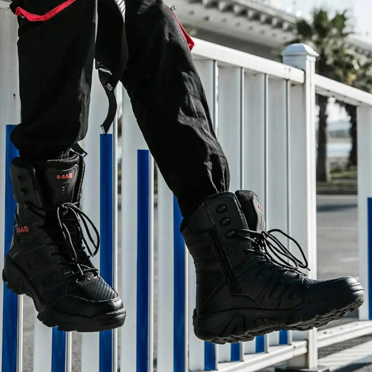 Chaussure homme style rangers