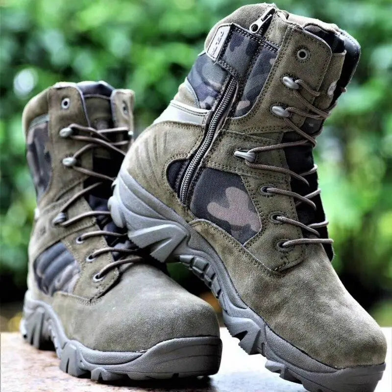 Chaussure militaire française montante
