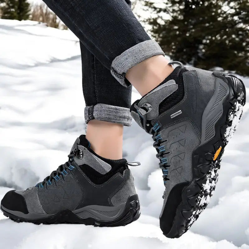 Chaussure randonnée grand froid doublure cuir