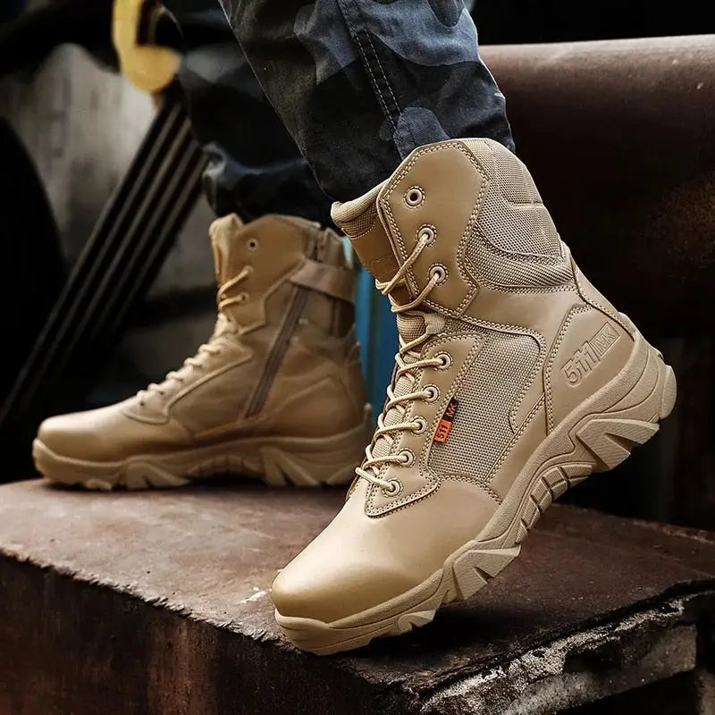 Chaussure rangers imperméables