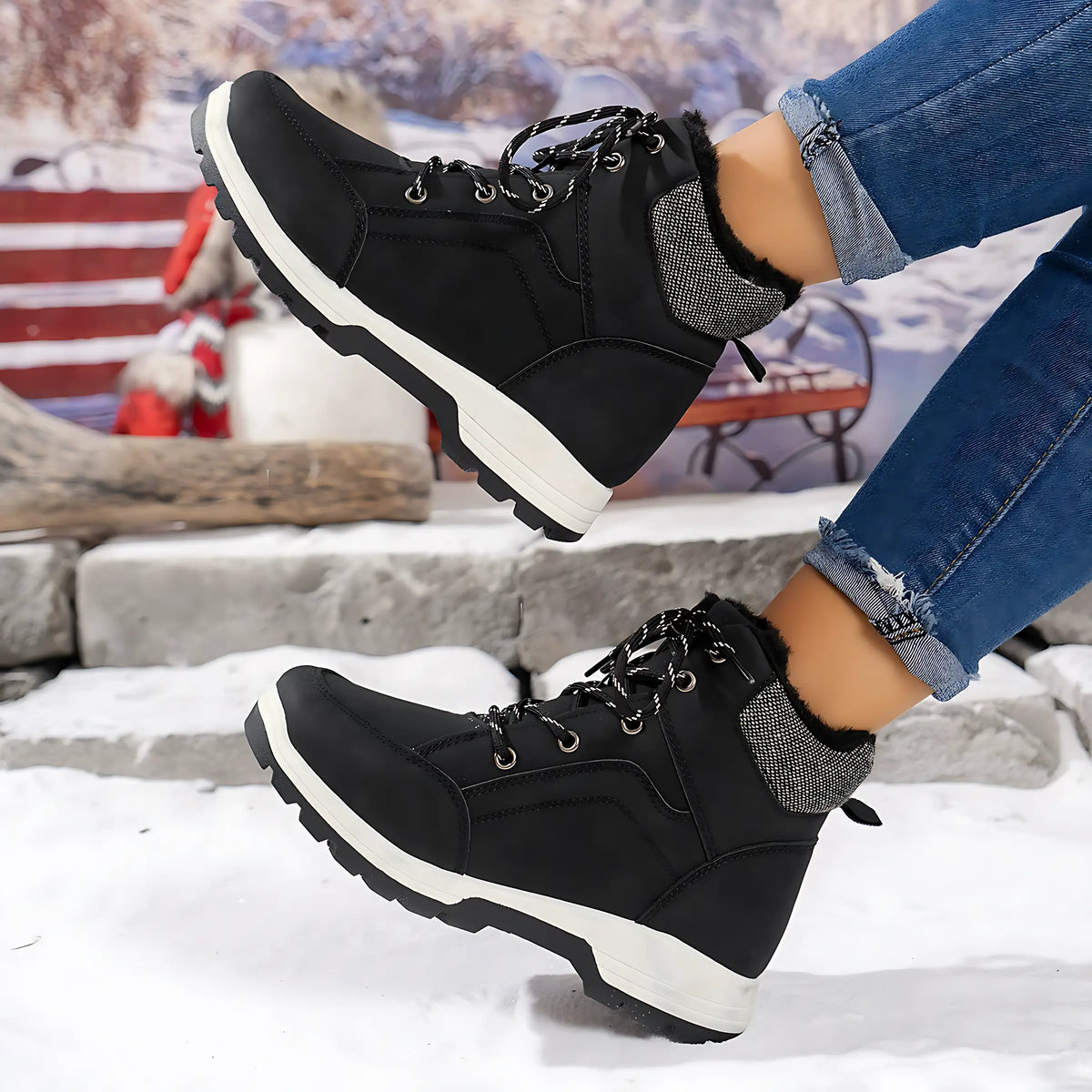 Chaussures randonnée neige femme