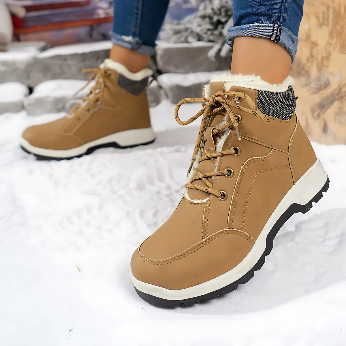 Chaussures randonnée neige femme