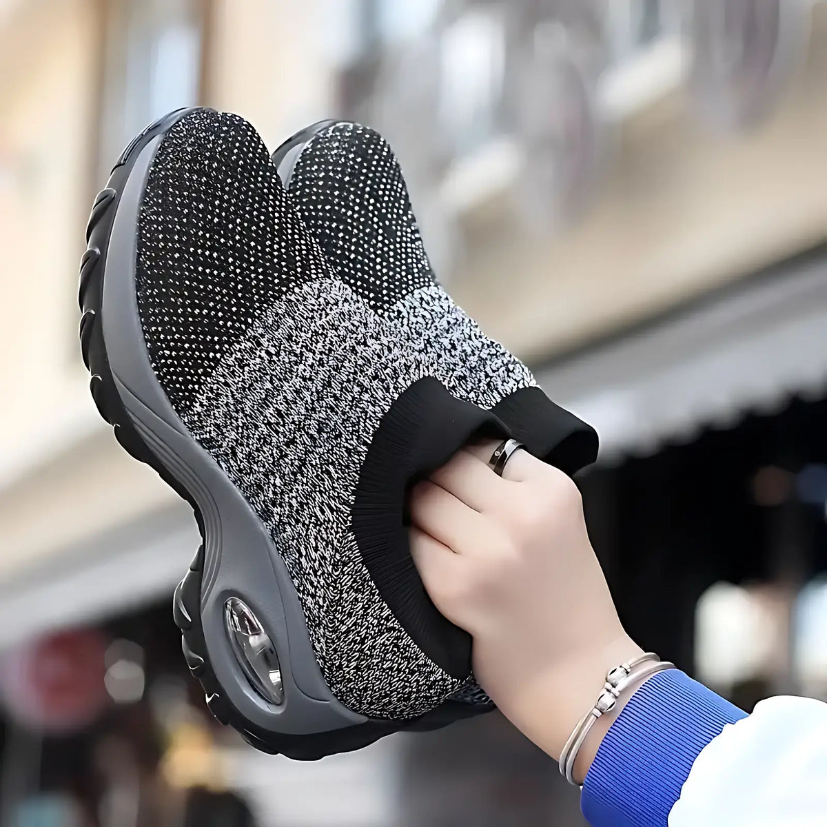 Chaussures randonnées sans lacet femme