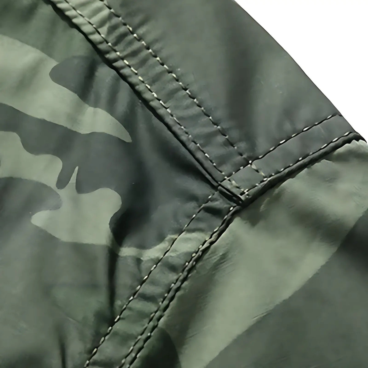 Chemise militaire en coton à poches à rabat