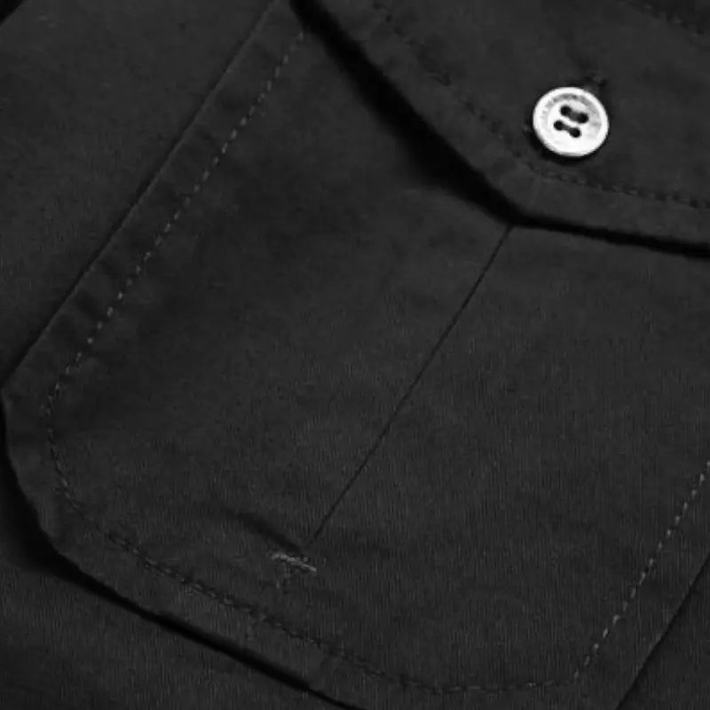 Chemise militaire noire