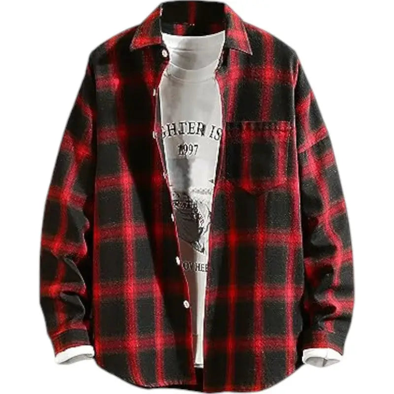 CHEMISE MILITAIRE STYLE BÛCHERON