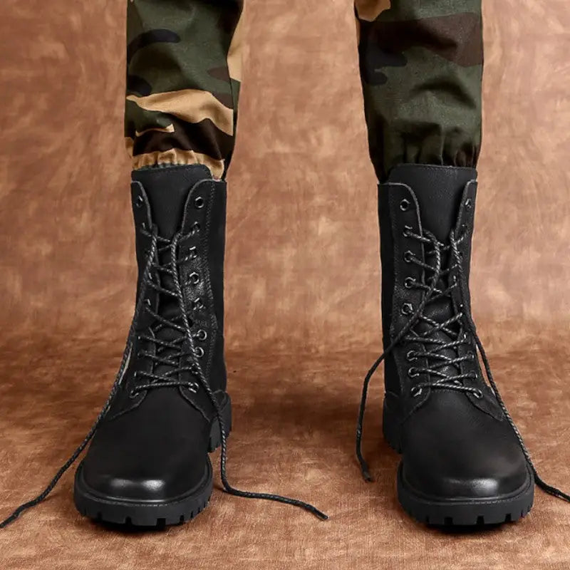 Combat chaussures militaires
