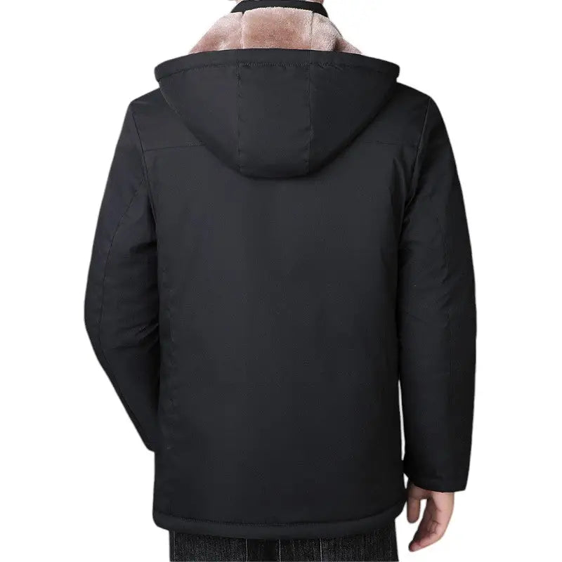 Coupe-vent doublé polaire homme