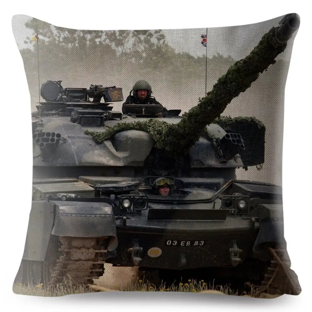 COUSSIN MILITAIRE - DÉCOR ARME DE GUERRE