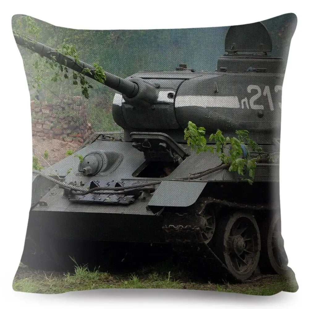 COUSSIN MILITAIRE - DÉCOR ARME DE GUERRE