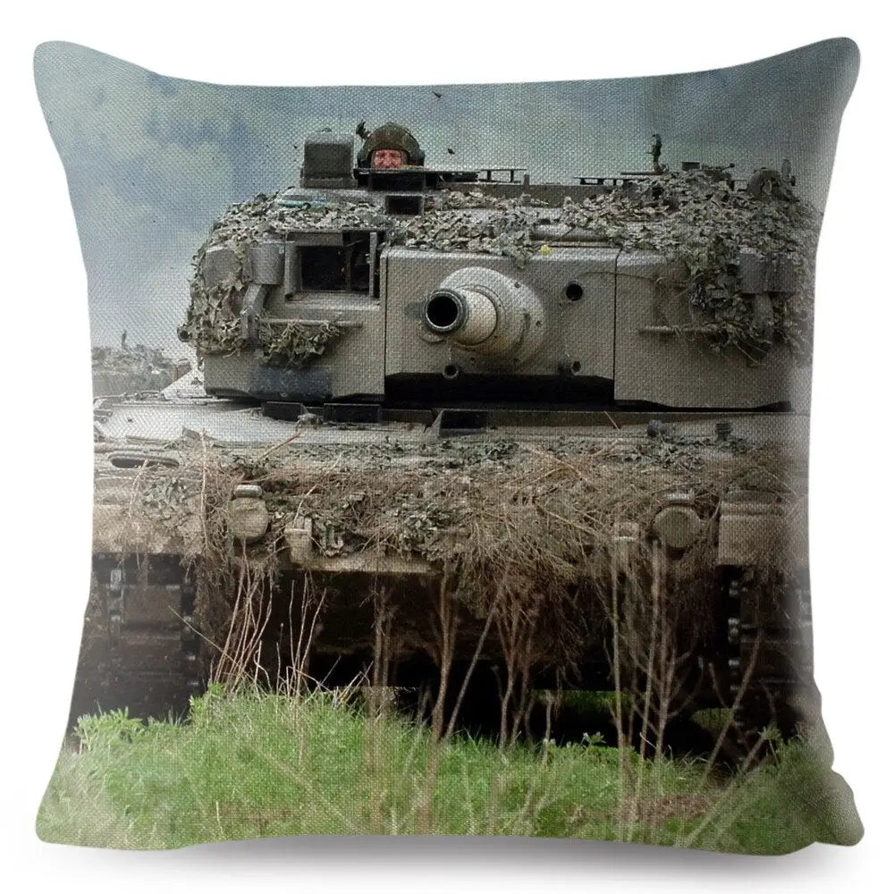 COUSSIN MILITAIRE - DÉCOR ARME DE GUERRE