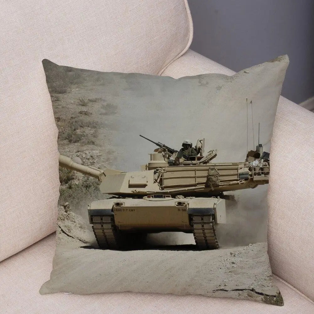 COUSSIN MILITAIRE - DÉCOR ARME DE GUERRE