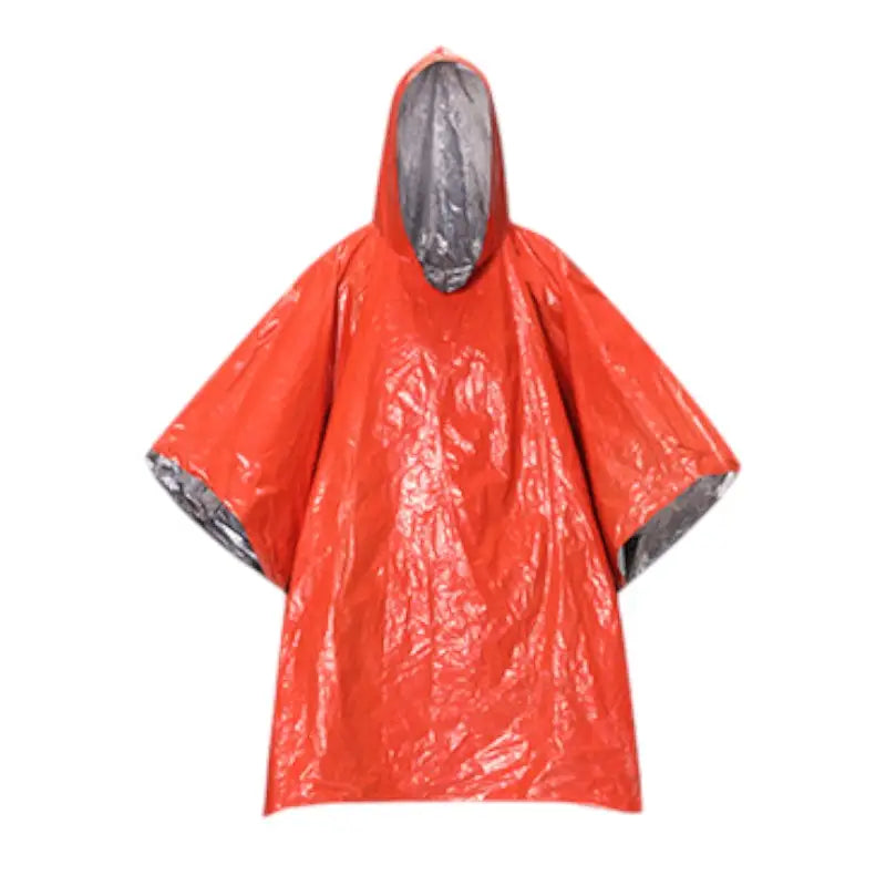 Poncho de survie thermique