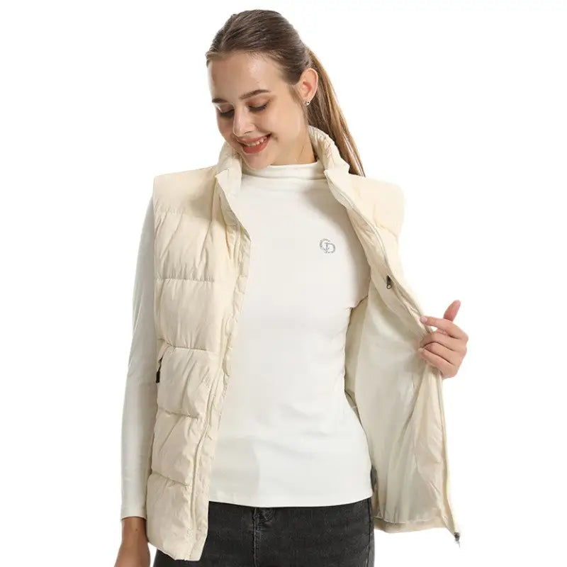 Gilet chauffant électrique