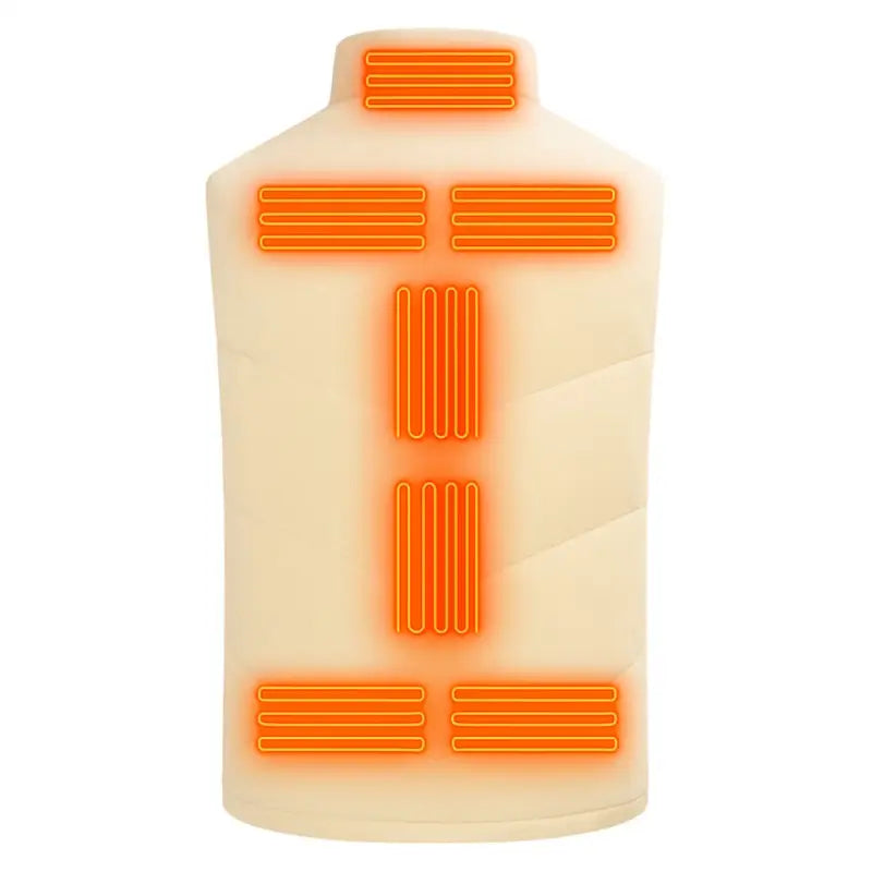 Gilet chauffant électrique
