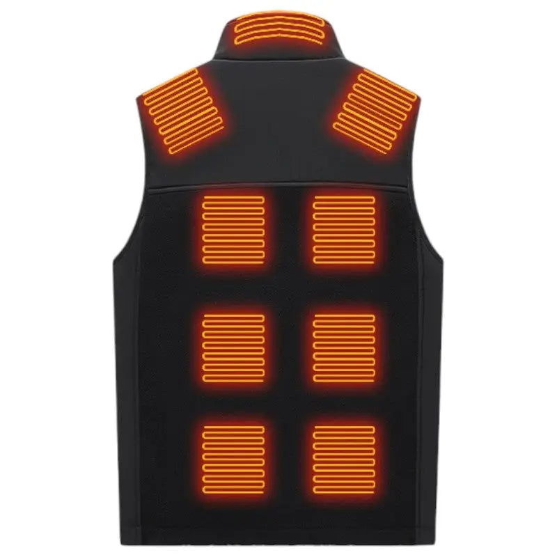 Gilet chauffant sans manches