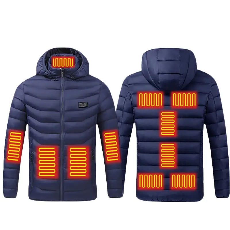 Doudoune chauffante homme avec batterie