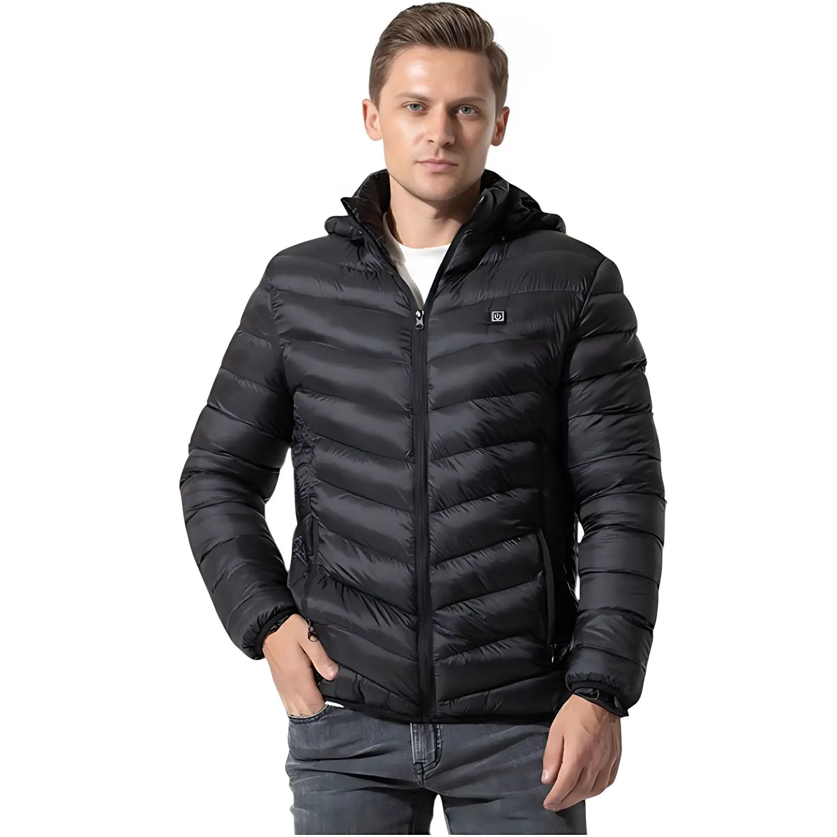 Doudoune chauffante homme avec batterie