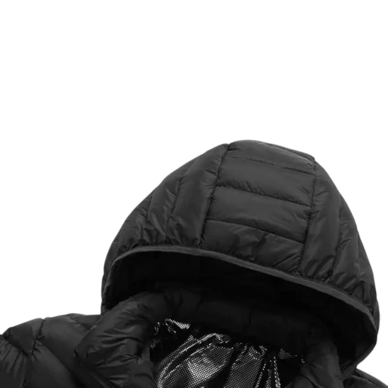 Doudoune chauffante noir femme