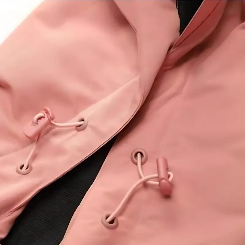Veste chauffante femme imperméable avec capuche