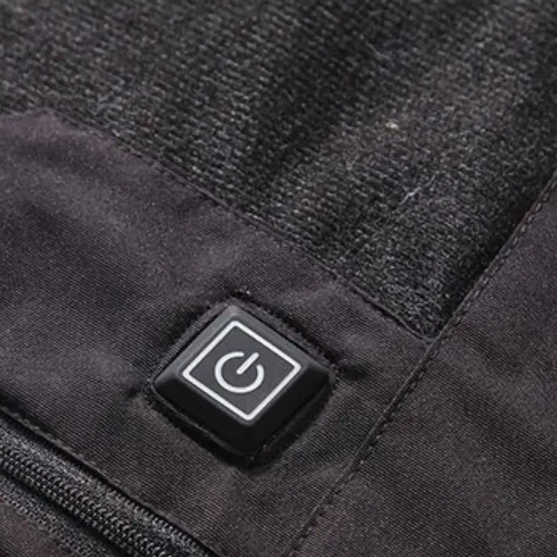 Veste chauffante femme imperméable avec capuche