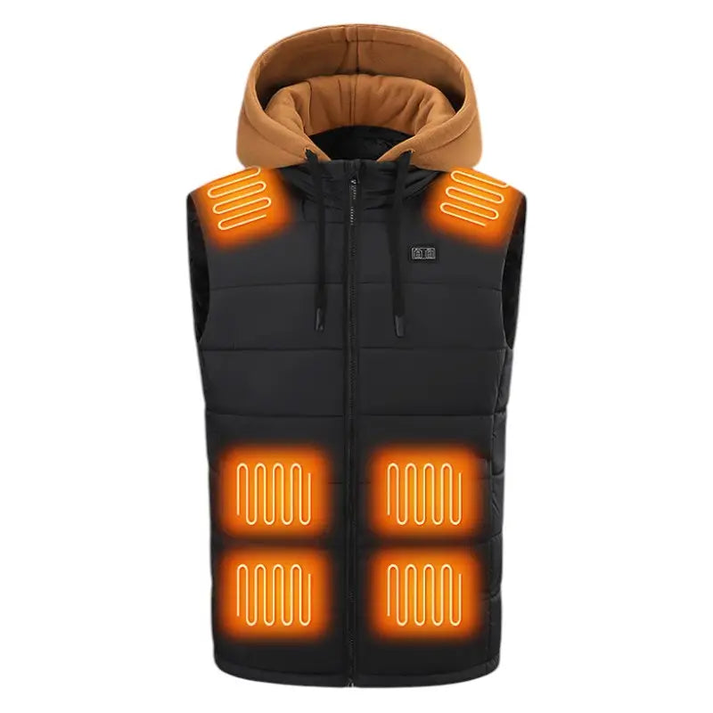 Gilet chauffant USB 15 zones