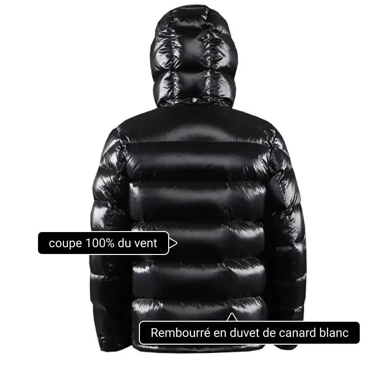 Doudoune militaire grand froid en duvet de canard
