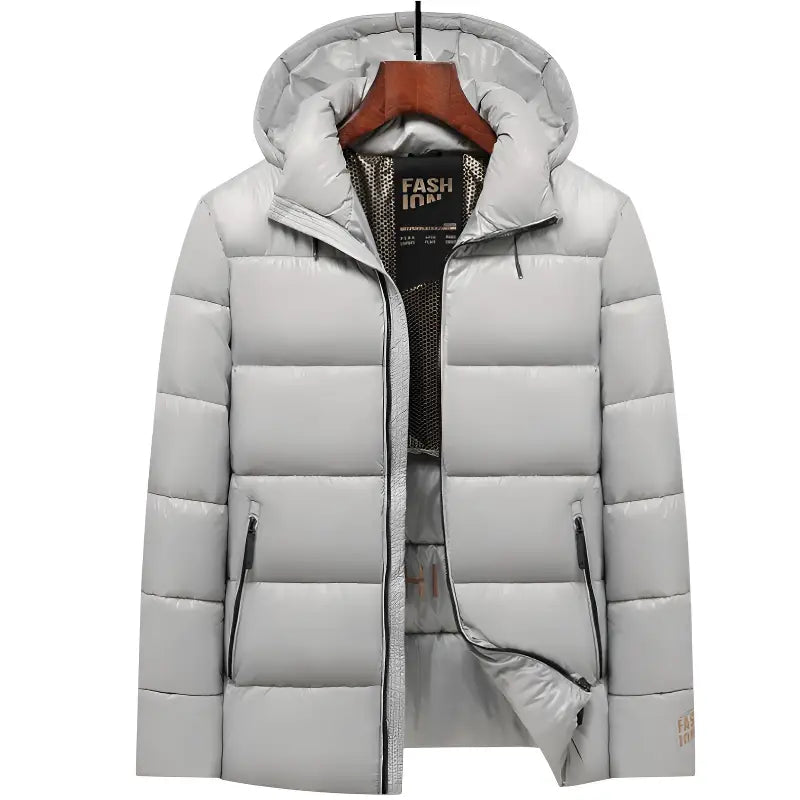 Doudoune homme hiver à capuche