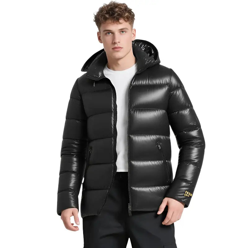 Doudoune homme hiver à capuche
