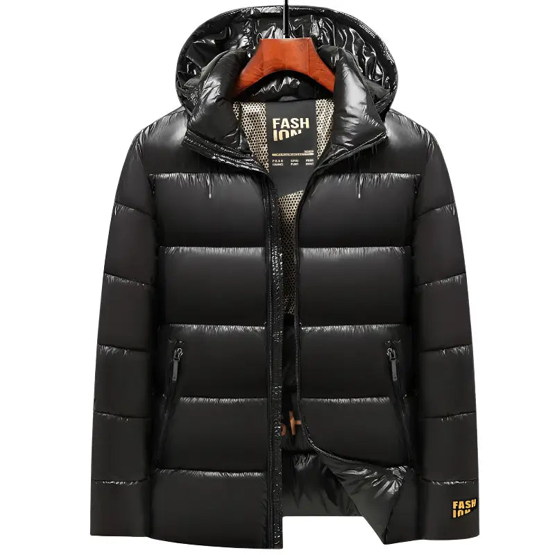 Doudoune homme hiver à capuche