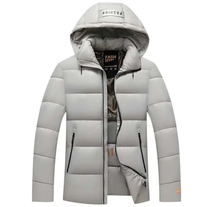 Doudoune homme hiver à capuche
