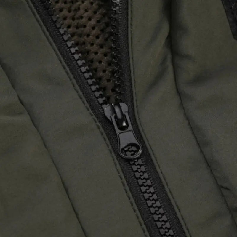 PARKA MILITAIRE TRÈS CHAUDE DOUBLÉE POLAIRE