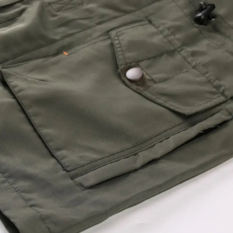 PARKA MILITAIRE TRÈS CHAUDE DOUBLÉE POLAIRE