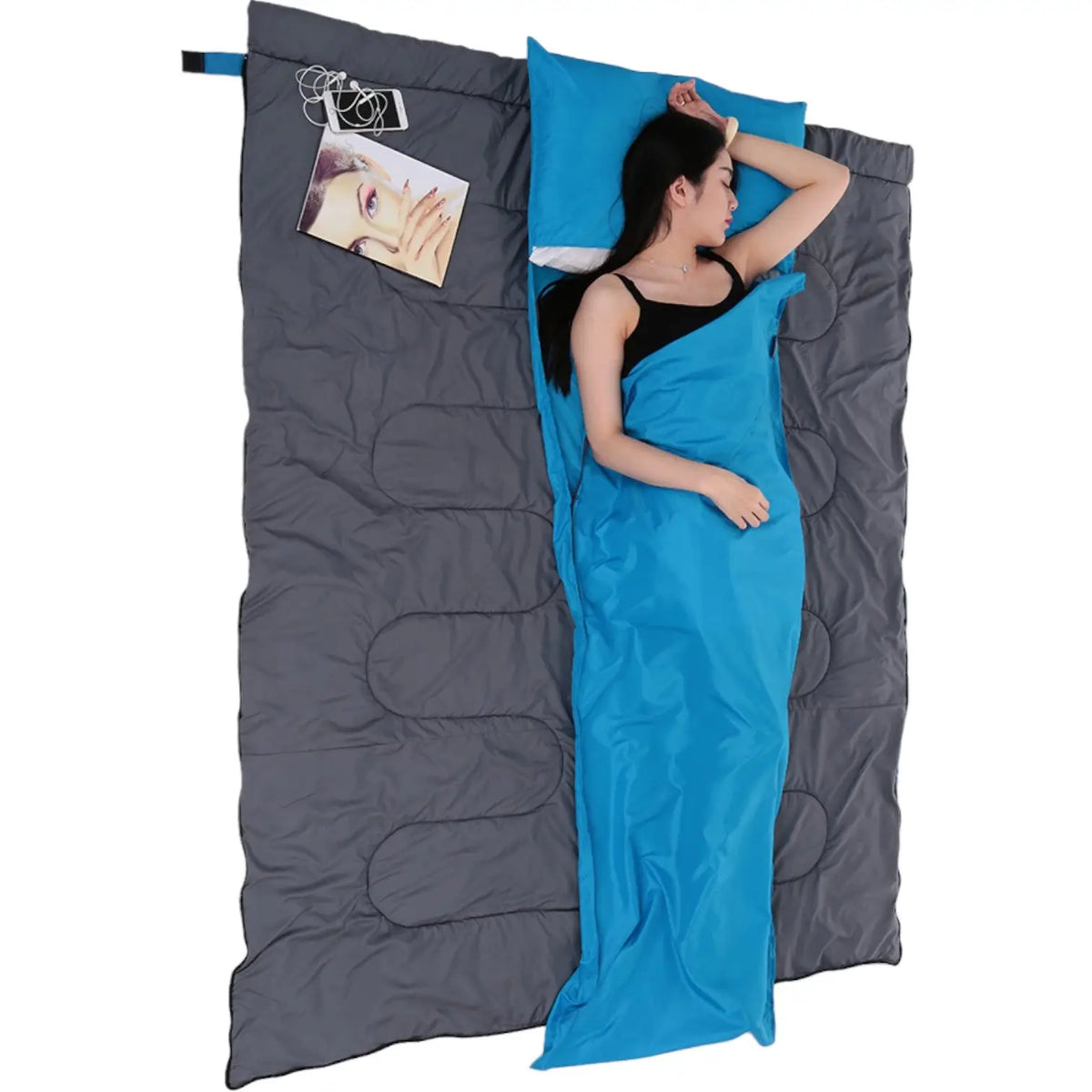 Drap housse sac de couchage