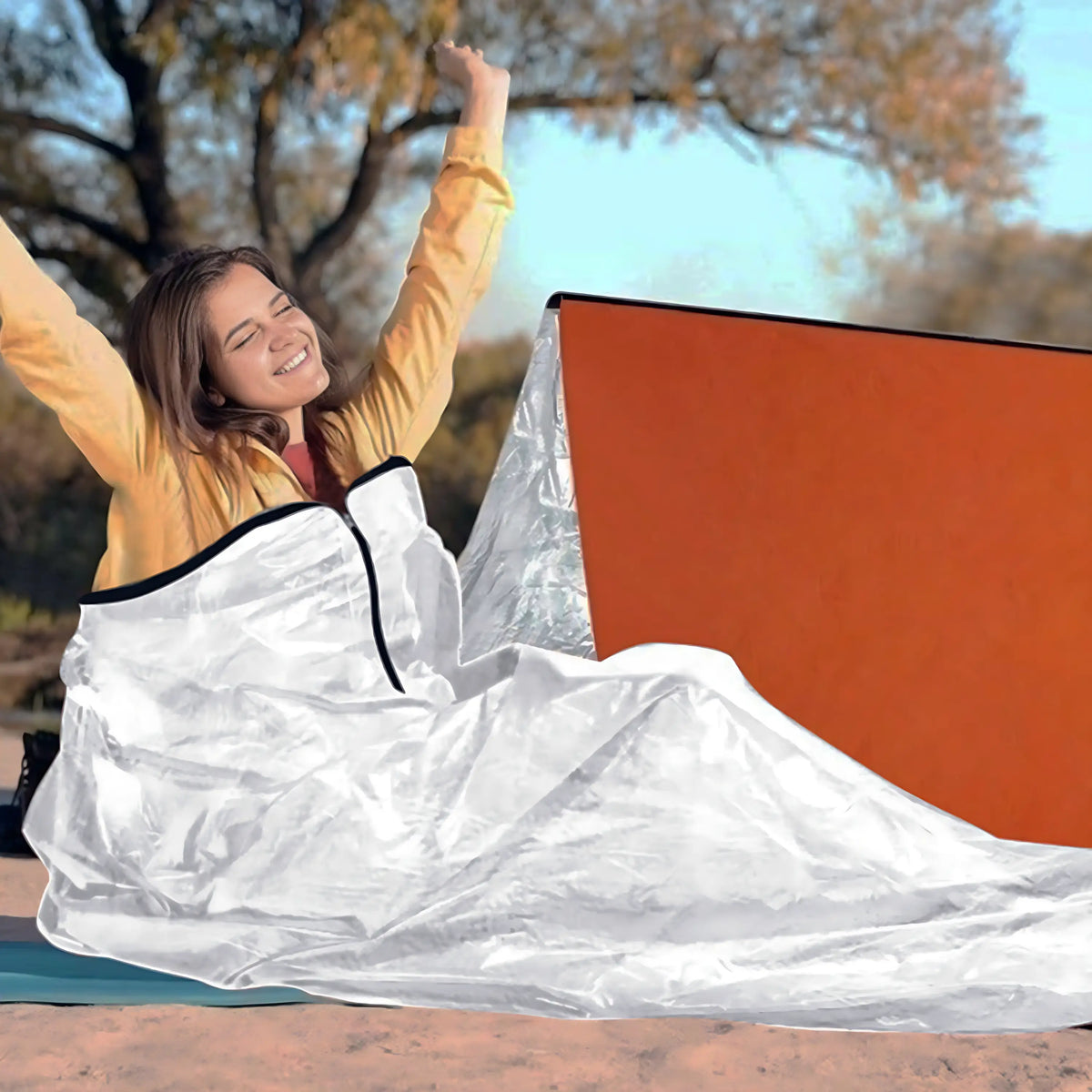 Drap de sac de couchage thermique
