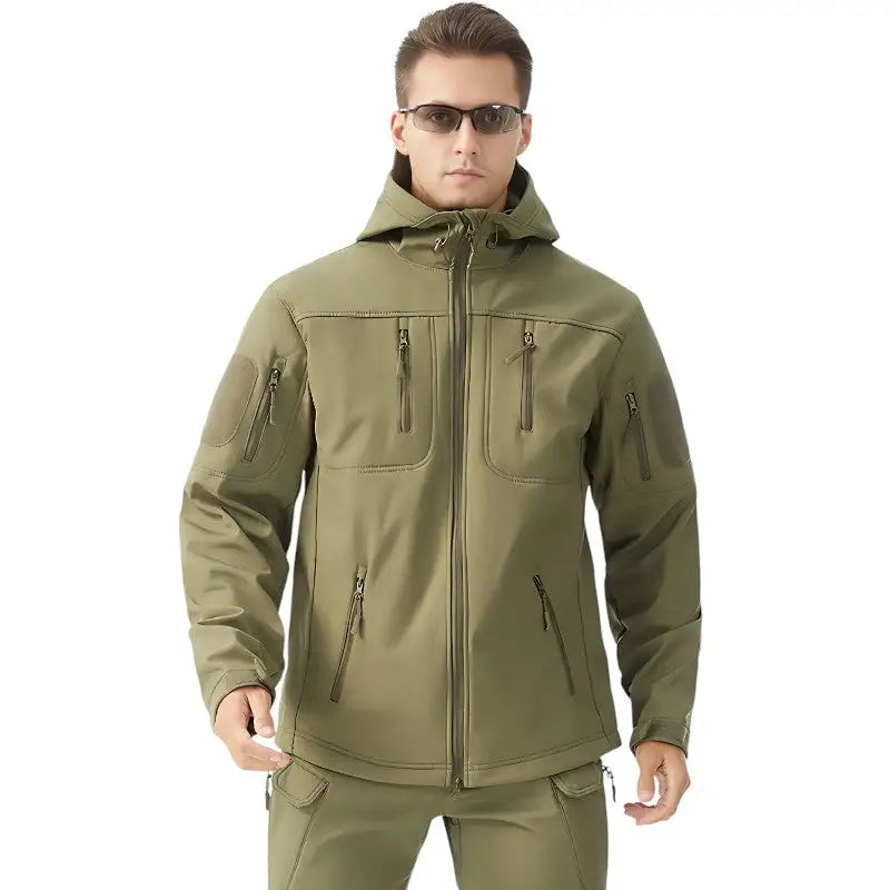 Veste softshell homme doublure polaire