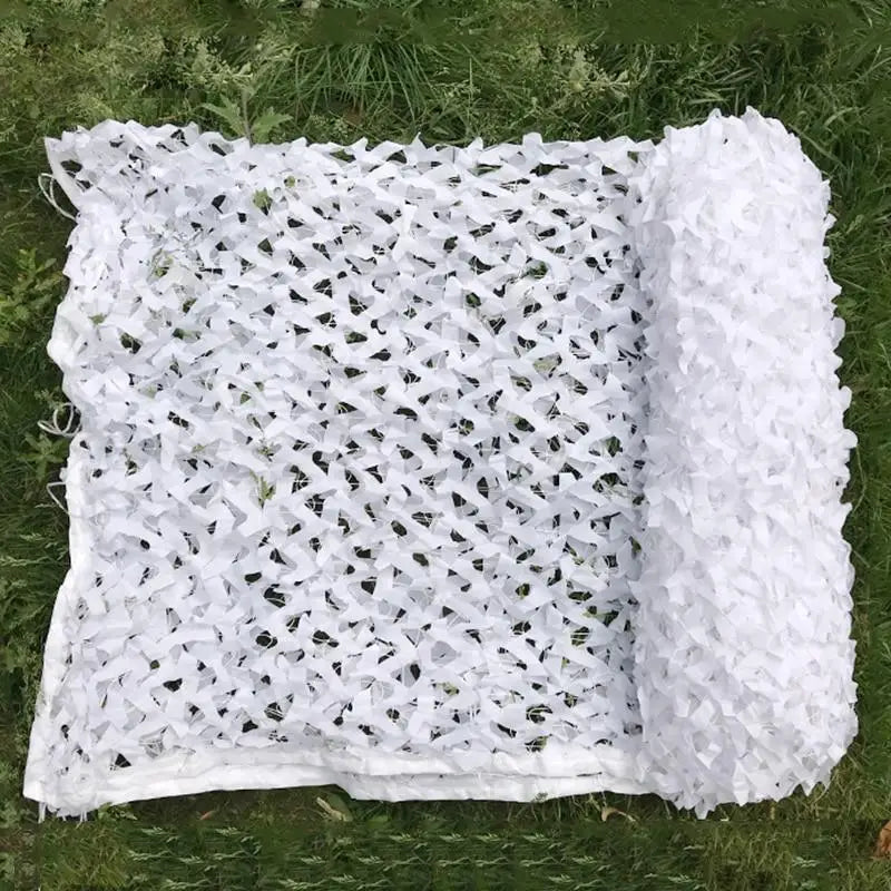 Filet de camouflage blanc