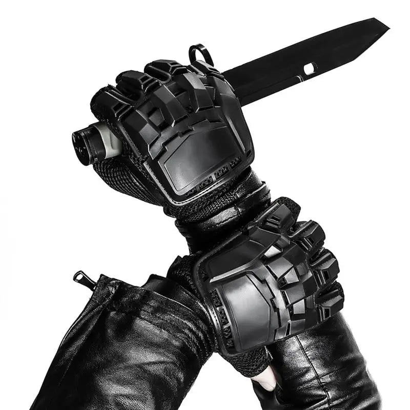 GANT MILITAIRE DE COMBAT A MI-DOIGT