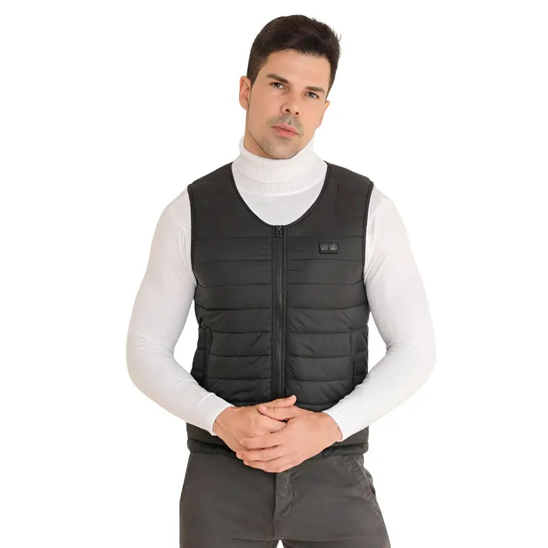 Gilet chauffant homme imperméable