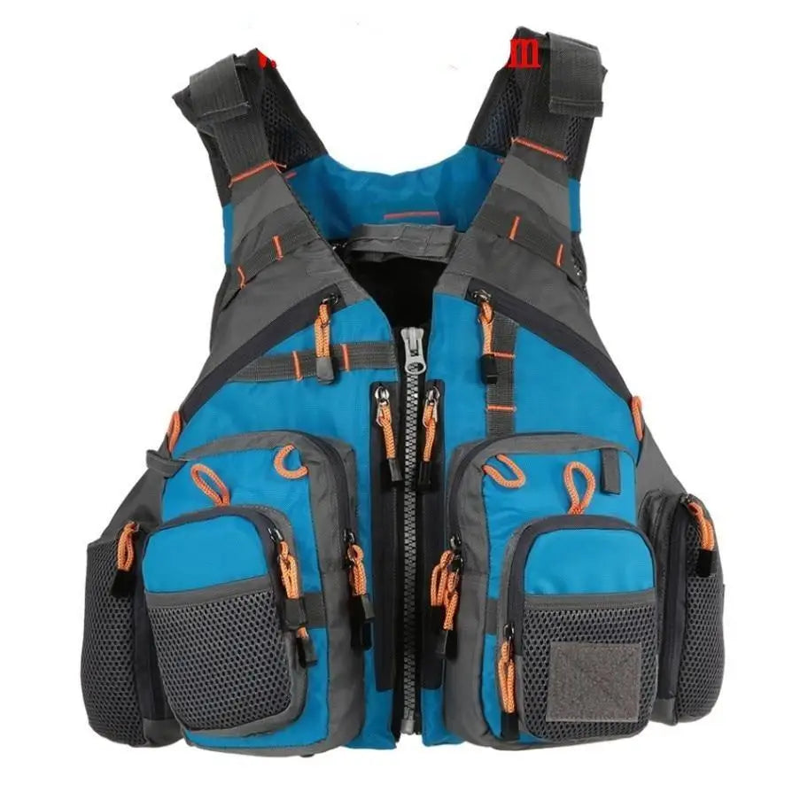 Gilet de pêche à la mouche multi-poches