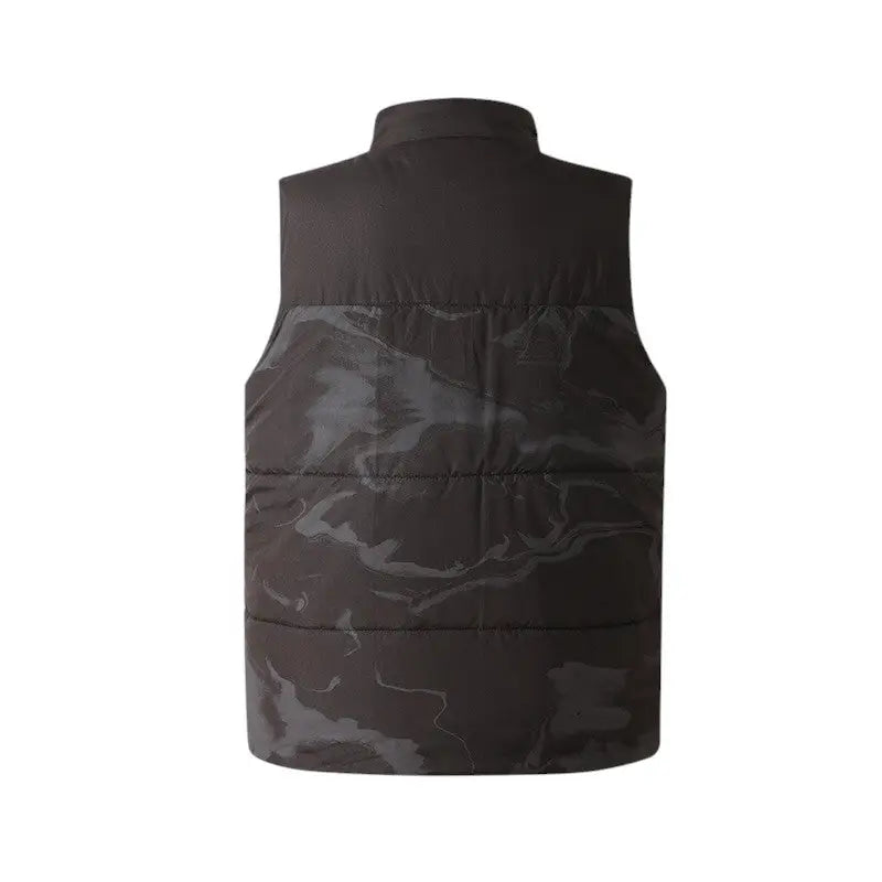 Gilet chauffant matelassé homme