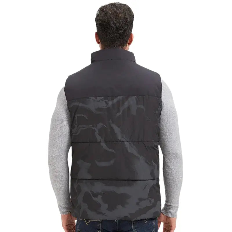 Gilet chauffant matelassé homme