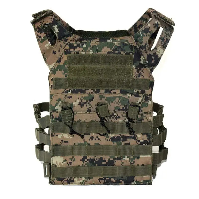 GILET TACTIQUE MILITAIRE AVEC POCHES MOLLE