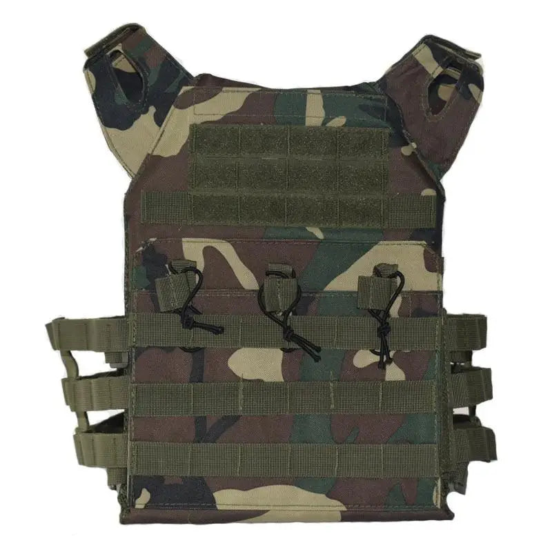 GILET TACTIQUE MILITAIRE AVEC POCHES MOLLE