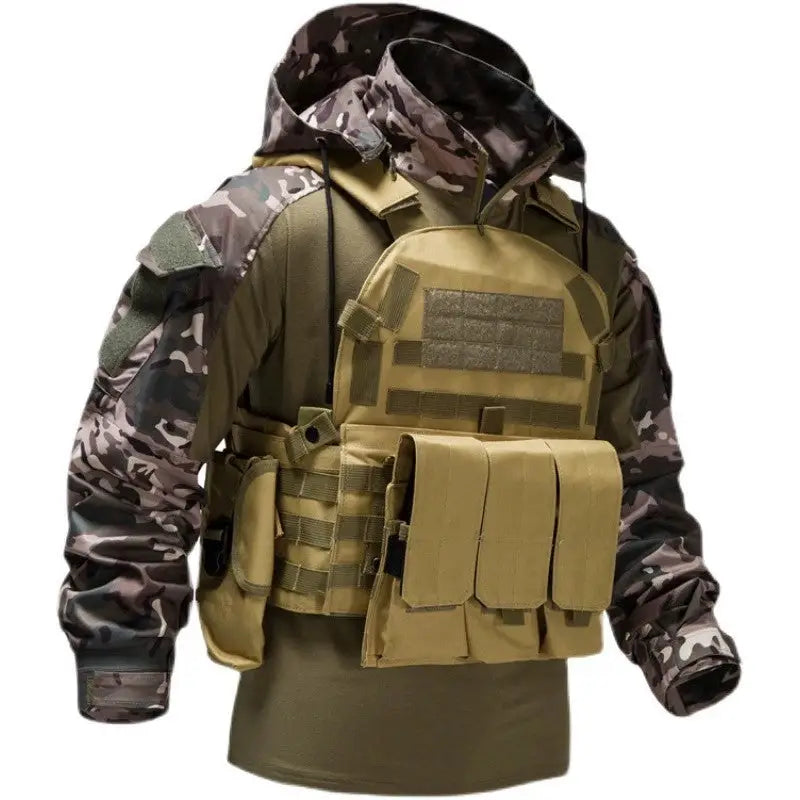 GILET TACTIQUE MOLLE - PORTE-CHARGEURS & SYSTÈME MODULAIRE