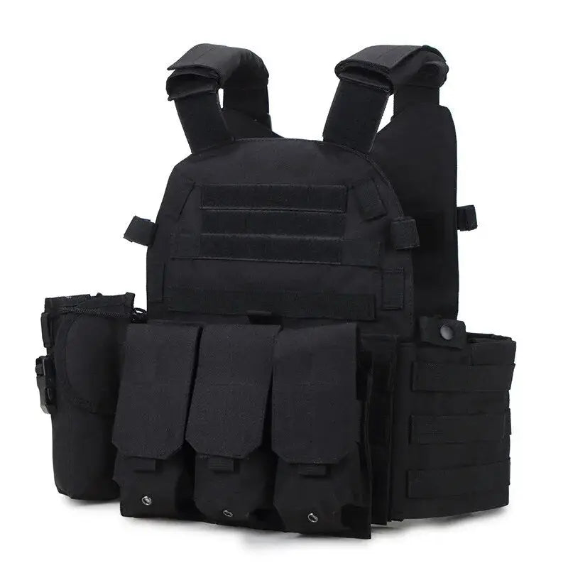 GILET TACTIQUE MOLLE - PORTE-CHARGEURS & SYSTÈME MODULAIRE