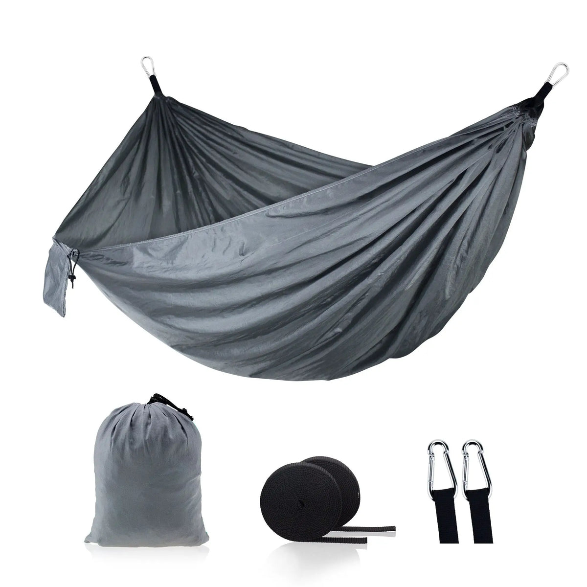 Hamac double-toile parachute