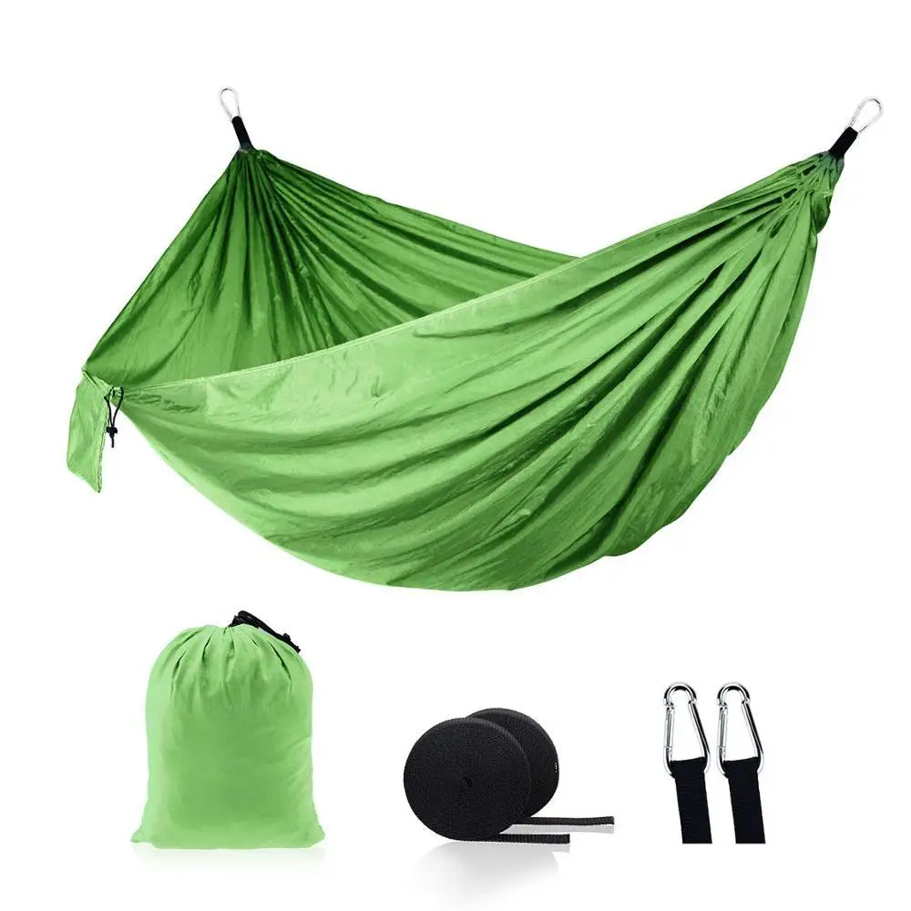 Hamac double-toile parachute